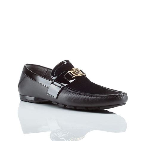 versace collection men's loafers